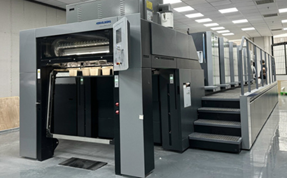 海德堡六色印刷機